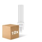 Opakowanie 10x Noxion Lucent PL-C LED 3.6W - 830 Ciepła Biel | 2-Piny - Zamienne 10W