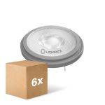 Opakowanie 6x Ledvance LED Spot G53 AR111 11.7W 800lm 40D - 930 Ciepła Biel | Najlepsze renderowanie kolorów - Ściemnianie - Zamienne 75W