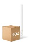 Opakowanie 10x Philips Corepro PL-L LED 24W 3200lm - 830 Ciepła Biel | 4-Piny - Zamienne 55W