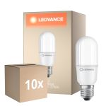 Opakowanie 10x Ledvance LED Classic Stick E27 Stick Matowy 9W 1050lm - 827 Bardzo Ciepła Biel | Zamienne 75W