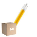 Opakowanie 6x Osram LED Slim Line R7S LED R7S 118mm Przezroczysty 8W 806lm - 840 Zimna Biel | Zamienne 60W