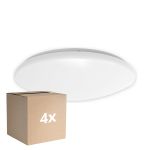 Opakowanie 4x Noxion LED Bulkhead Corido V2 Valkoinen 12/16/20W 2000lm 830-840-865 CCT | IP44 - Czujnik ruchu i Światła