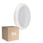 Opakowanie 5x Philips LED Bulkhead Ledinaire WL070V Gen 2 Valkoinen 17W 1700lm - 830-840 CCT | 300mm - IP65