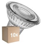 Opakowanie 10x Ledvance LED Spot GU10 PAR16 7W 750lm 36D - 840 Zimna Biel | Ściemnianie - Zamienne 100W