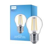 Philips Corepro LED Lustre E27 Piłka Włókno Przezroczysty 4.3W 470lm - 827 Bardzo Ciepła Biel | Zamienne 40W