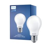 Philips MASTER Value LED Żarówka E27 Gruszka Matowy 3.4W 470lm - 927 Bardzo Ciepła Biel | Najlepsze renderowanie kolorów - Ściemnianie - Zamienne 40W