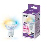WiZ Smart LED Spot GU10 PAR16 5W 400lm 36D | Najlepsze Renderowanie Kolorów - Ściemnianie - Zamienne 50W