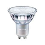Philips MASTER Value LED Spot GU10 PAR16 3.7W 370lm 60D - 940 Zimna Biel | Najlepsze Renderowanie Kolorów - Ściemnianie - Zamienne 50W