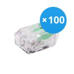 Opakowanie 100x Złącze śrubowe Złącze | Uniwersalny | 2 Druts | 0.2-4.0MM
