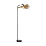 Eglo Lampa podłogowa Siruela Stal Czarny | IP20 - Nadaje Się Do 1x E27 