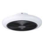 Eglo Wentylator Sufitowy Sayulita 1 ABS Valkoinen, Czarny 25.3W 820lm - 827-865 Przestrajalny Valkoinen + RGB | Ściemnianie