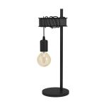 Eglo Lampa Stołowa Townshend 6 Stal Czarny | IP20 - Nadaje Się Do 1x E27 