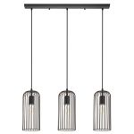 Eglo Lampa Wisząca Roccamena Czarny, Miedź | Nadaje Się Do 3x E27