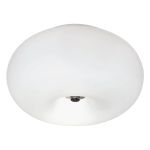 Eglo Lampa sufitowa Optica Stal Satynowy Nikiel | Nadaje Się Do 2x E27
