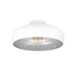 Eglo Lampa sufitowa Mogano Valkoinen, Srebro | Nadaje Się Do E27