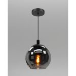 Eglo Lampa Wisząca Ariscani Stal Czarny | Nadaje Się Do E27