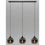 Eglo Lampa Wisząca Ariscani Stal Czarny | Nadaje Się Do 3x E27