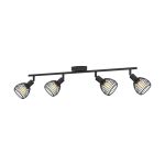 Eglo Lampa sufitowa Sonni Stal Czarny | IP20 - Nadaje Się Do 4x E14 