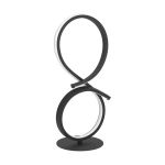 Eglo Lampa Stołowa Serpins Aluminium Stal Czarny 11.4W 1400lm - 830 Ciepła Biel | IP20