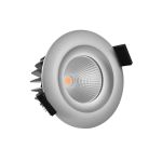 Noxion LED Spot Gimba Aluminium 6W 400lm 36D - 927 Bardzo Ciepła Biel | Aukko 74mm - IP44 - Najlepsze renderowanie kolorów - Ściemnianie