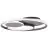 Brilliant Runda Lampa sufitowa Metal Silicone Szary 45W 5200lm - 830-865 CCT | 500mm - Zdalne Sterowanie Ściemnianie