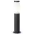 Brilliant Dody Pachołek Lampa podłogowa Metal Plastikowy Czarny | 120mm - IP44 - Zewnętrzna - Nadaje Się Do 1x E27