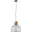 Brilliant Avia Lampa Wisząca Metal Drewno Czarny | 350mm - Nadaje Się Do 1x E27