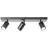 Brilliant Jello Lampa sufitowa Metal Matowa Czarny 13.5W 1035lm - 830 Ciepła Biel | W Tym 3x GU10