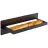Brilliant Chaumont Światło Ścienne Aluminium Metal Drewno Czarny 8W 930lm - 830 Ciepła Biel