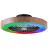 Brilliant Slimline Wentylator Sufitowy Plastikowy Metal Beige Czarny 36W 4700lm - 830-865 CCT+RGB | 490mm - Zdalne Sterowanie Ściemnianie