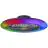 Brilliant Salerno Wentylator Sufitowy Plastikowy Czarny 54W 6800lm - 830-865 CCT+RGB | 577mm - Zdalne Sterowanie Ściemnianie