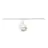 SLV Tracklight Enola C 1-Fazowy Aluminium Valkoinen Okrągła 11W 1040lm 35D - 830 Ciepła Biel