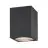 SLV Enola S Lampa sufitowa Aluminium Szary Plac 9W 610lm 38D - 940 Zimna Biel | Zewnętrzna - IP65 - Najlepsze Renderowanie Kolorów