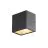 SLV Sitra S Światło Ścienne Aluminium Szary 6.2W 620lm - 830-840 CCT | Zewnętrzna - IP44