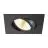 SLV New Tria Uniwersalny 68 Spot Aluminium Czarny Plac 8.6W 600lm 38D - 925-930-940 CCT | Aukko 68mm - Najlepsze Renderowanie Kolorów - Ściemnianie 