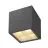 SLV Cube Aluminium Antracyt 15W 2200lm - 827-830 CCT | Ściemnianie