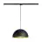 SLV Reflektor szynowy Lampa Wisząca Forchini M 40 3-Fazowy Stal Czarny | Nadaje Się Do 1x E27 