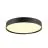 SLV Decona 42 Lampa sufitowa Aluminium Czarny Okrągła 23W 2680lm - 930-940 CCT | IP44 - Najlepsze Renderowanie Kolorów - Ściemnianie 