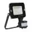 Ledvance LED Iluminacja Kompaktowy Czarny 10W 900lm 100D - 830 Ciepła Biel | IP65 - Symetryczny - Czujnik ruchu i światła