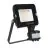Ledvance LED Iluminacja Kompaktowy Czarny 20W 2000lm 100D - 840 Zimna Biel | IP65 - Symetryczny - Czujnik ruchu i światła