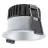 Ledvance LED Spot Ciemnylight Aluminium srebro 8W 680lm 36D - 930 Ciepła Biel | Aukko 68mm - IP44 - Najlepsze renderowanie kolorów - Ściemnianie