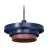Ledvance LED Lampa Wisząca Decor Layers Lampa Wisząca Stal Niebieski | Nadaje Się Do 1x E27