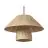 Ledvance Decor Bamboo Papier/Stal Hut 400 Brązowy | Nadaje Się Do E27