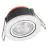 Ledvance LED Spot Combo Adjust Aluminium Valkoinen 6W 540lm 60D - 940 Zimna Biel | 82mm - Aukko 68mm - IP65 - Najlepsze Renderowanie Kolorów - Dali Ściemnianie