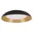 Ledvance Lampa Sufitowa LED Orbis Alva Czarny i Drewno 36W 1600lm - 830 Ciepła Biel | Ściemnianie dotykowe