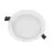 Ledvance Downlight Slim Alu Valkoinen 13W 1300lm 90D - 830 Ciepła Biel | Aukko 150mm - IP44 