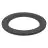 Ledvance Downlight Comfort Wymienny Pierścień Czarny D100
