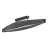 Ledvance Decor Flat Felt Lampa sufitowa Szary 23W 800lm - 830 Ciepła Biel