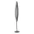 Ledvance Decor Flat Felt Lampa podłogowa Szary 23W 800lm - 830 Ciepła Biel | 250mm