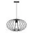 D'Lite Lampa Wisząca Kemmel Metal I Plastikowy Matowy Czarny | Nadaje Się Do 1x E27